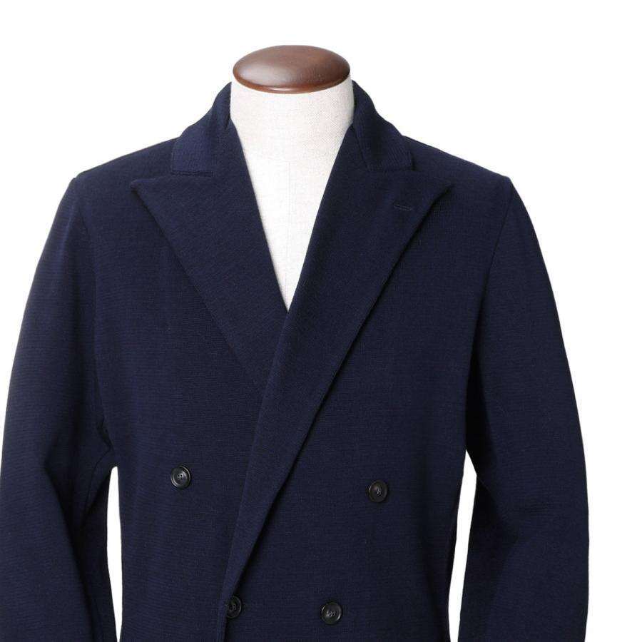 LARDINI ラルディーニ ダブルブレスト ニットジャケット メンズ LARDINI ラルディーニ ダブルブレスト ニットジャケット メンズ