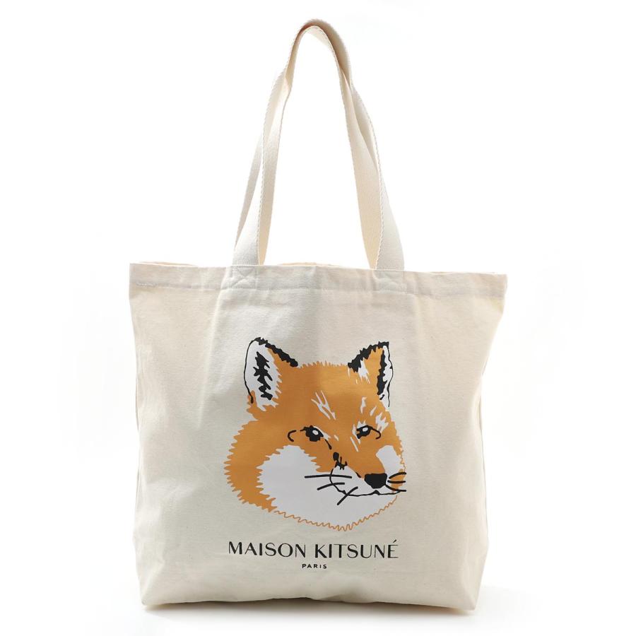MAISON KITSUNE（メゾン キツネ） トートバッグ FOX HEAD TOTE BAG