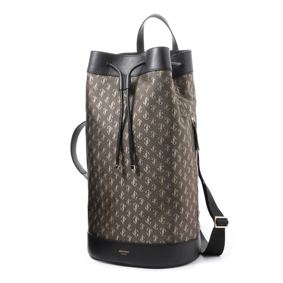 JIMMY CHOO（ジミーチュウ） バックパック EVAN ブラック evan
