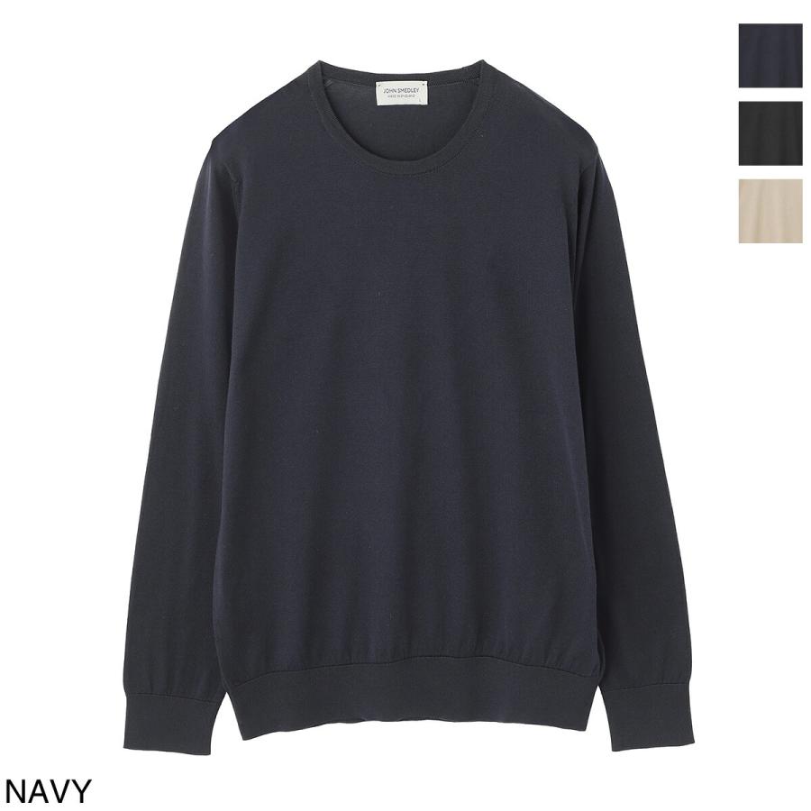 JOHN SMEDLEY（ジョンスメドレー） クルーネック ニット EVONNE シー