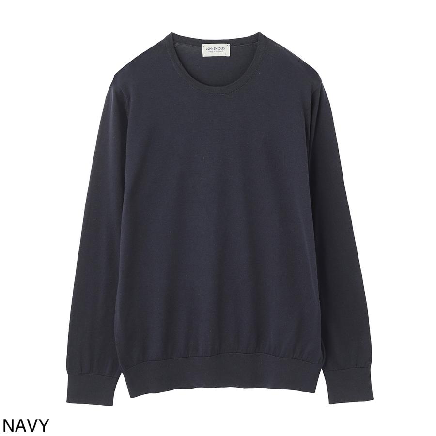 JOHN SMEDLEY（ジョンスメドレー） クルーネック ニット EVONNE シー