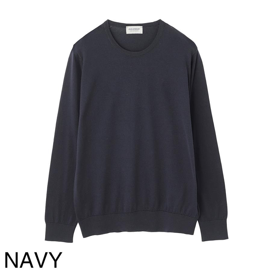 JOHN SMEDLEY（ジョンスメドレー） クルーネック ニット EVONNE シー