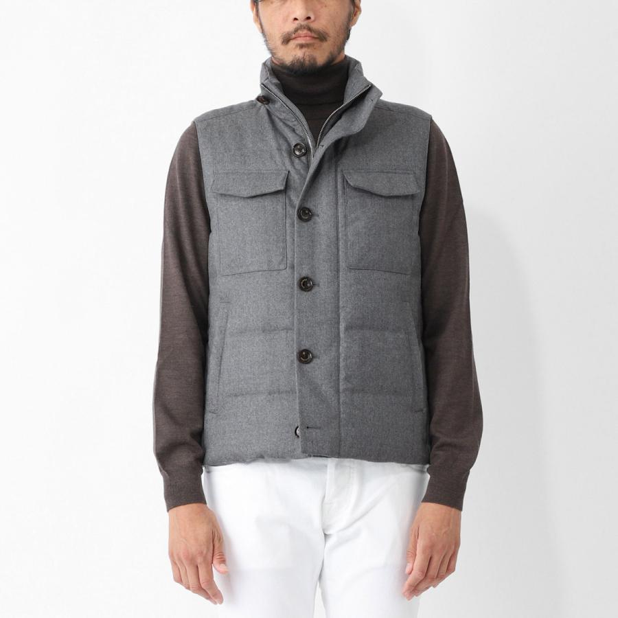モンテコーレ Montecore ダウンベスト F09MUWX814 大きいサイズあり メンズ f09muwx814-277-95-lgreyの画像