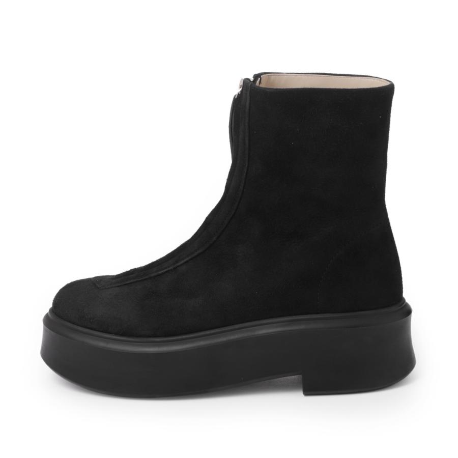 THE ROW Zipped Boot ジップアップブーツ　ザロウ Zipped Boot I スエード ブラウン – The Row