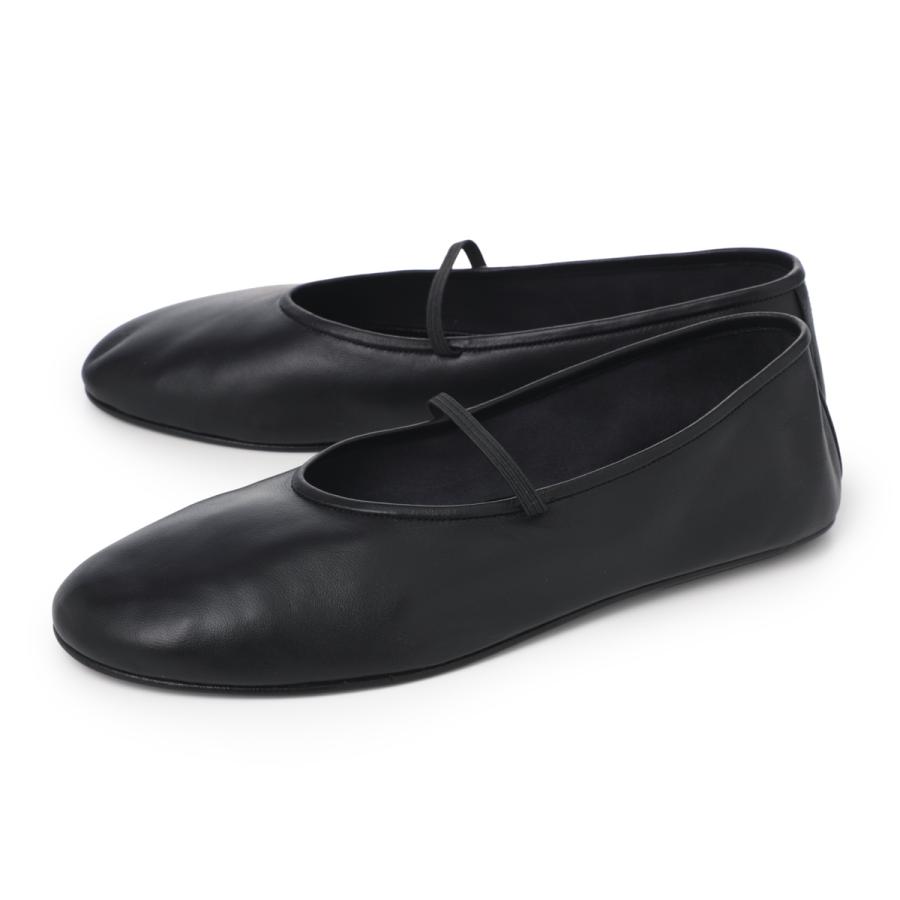 miya★ ⭐︎ザロウ Elastic Ballet バレエシューズ THE ROW】Elastic Ballet Slipper レザー バレエシューズ (The
