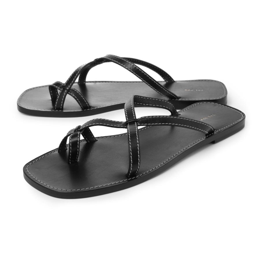 THE ROW ザ ロウ サンダル LINK SANDAL ブラック レディース