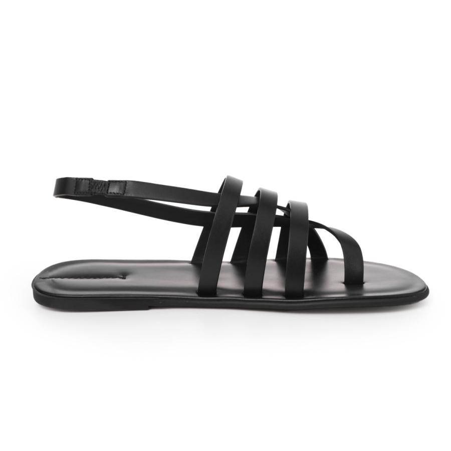 ザ ロウ THE ROW サンダル LINE SANDAL 大きいサイズあり ブラック レディース f1496-l74-blkの画像
