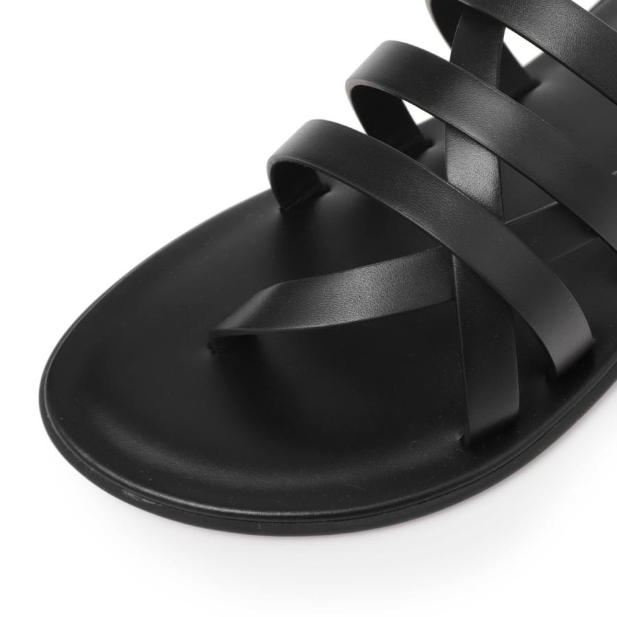 ザ ロウ THE ROW サンダル LINE SANDAL 大きいサイズあり ブラック レディース f1496-l74-blkの画像