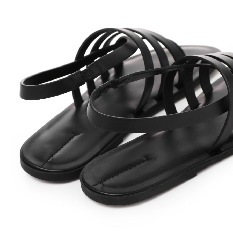 ザ ロウ THE ROW サンダル LINE SANDAL 大きいサイズあり ブラック レディース f1496-l74-blkの画像