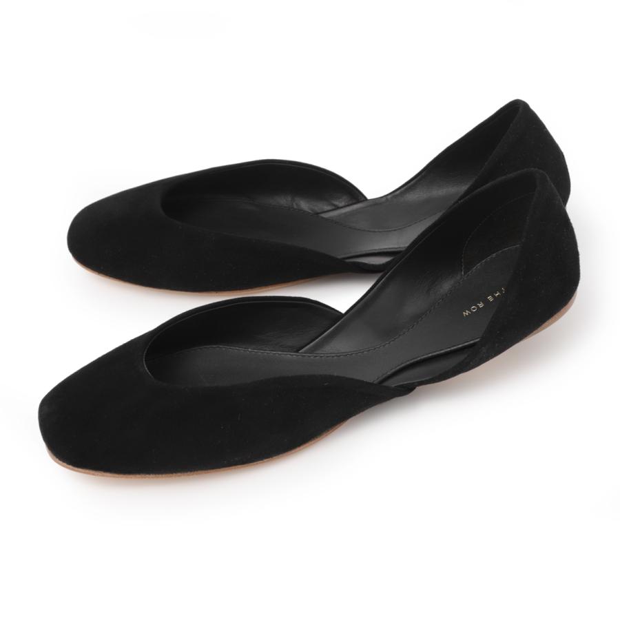 ザ ロウ THE ROW フラットシューズ GEMMA BALLET バレエシューズ 大きいサイズあり ブラック レディース f1518-l21-blkの画像