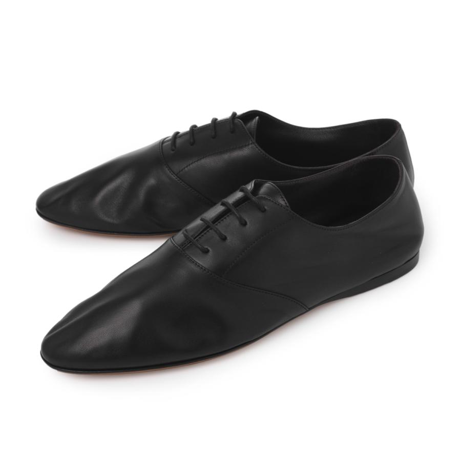 ザ ロウ THE ROW レースアップシューズ HEREDITAS LACE UP ブラック