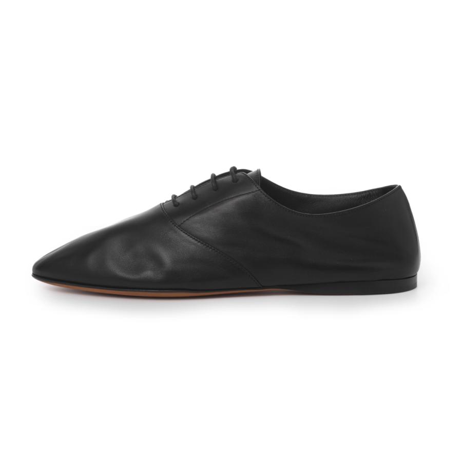 ザ ロウ THE ROW レースアップシューズ HEREDITAS LACE UP ブラック