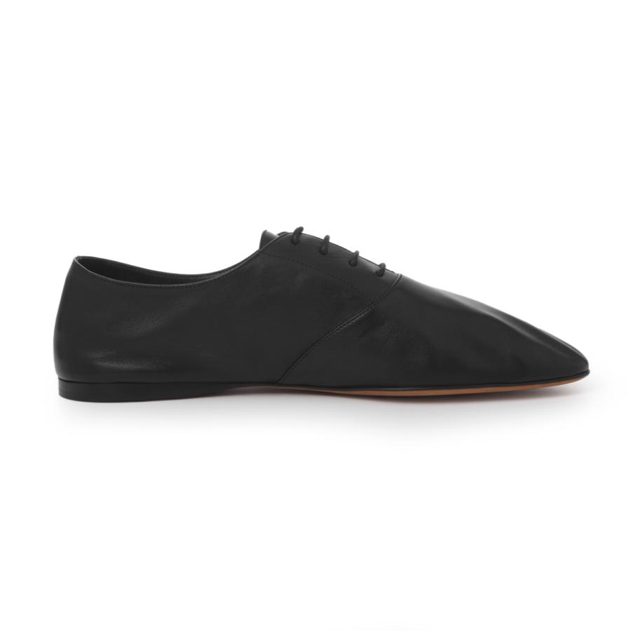 ザ ロウ THE ROW レースアップシューズ HEREDITAS LACE UP ブラック