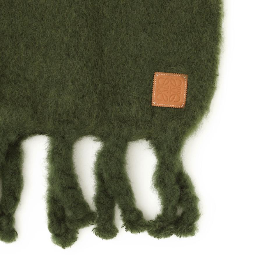 LOEWE（ロエベ） マフラー スカーフ グリーン レディース f811257x50