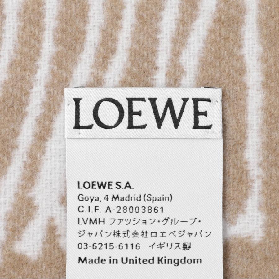 LOEWE（ロエベ） マフラー 38X180 SCARF スカーフ ブラウン レディース