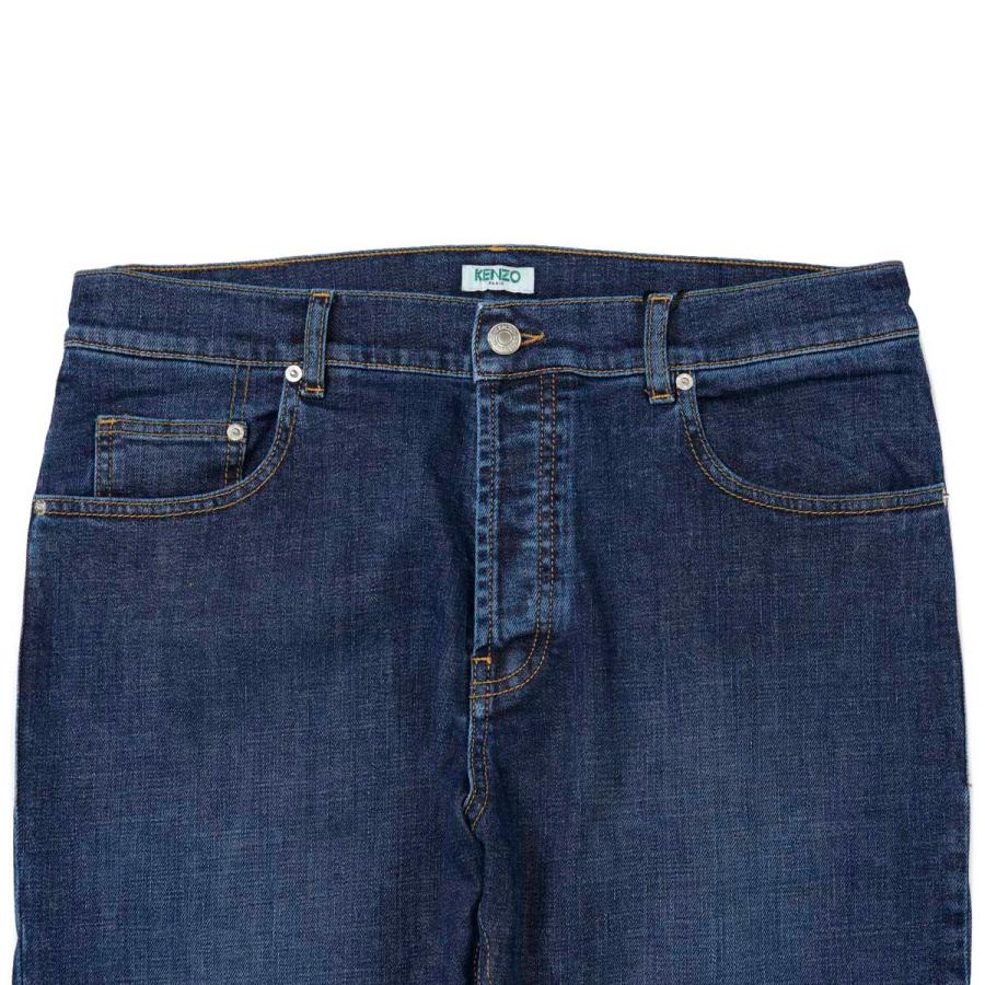 ケンゾー KENZO ボタンフライジーンズ SLIM-FIT JEANS ブルー