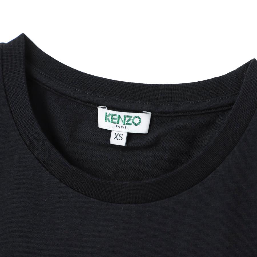 ケンゾー KENZO クルーネックTシャツ ブラック メンズ f962ts8134ye-99