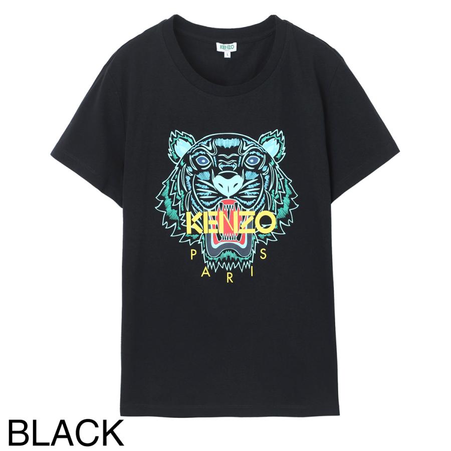ケンゾー KENZO クルーネックTシャツ レディース fa52ts7214yb-99 