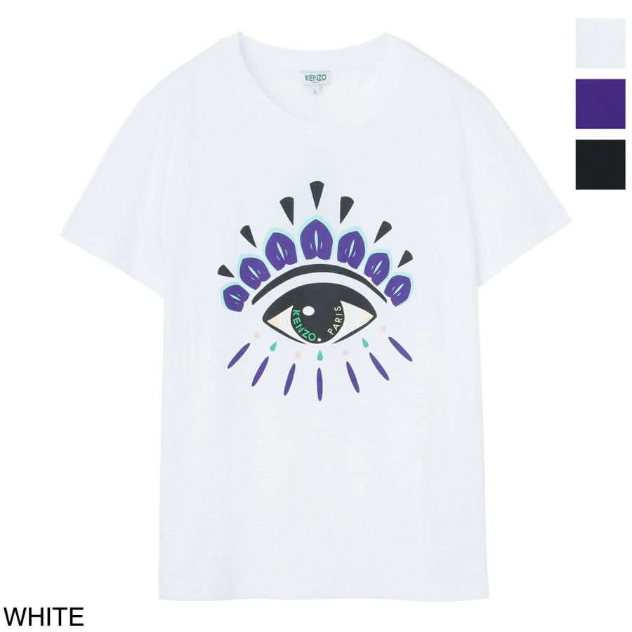 ケンゾー KENZO クルーネックTシャツ レディース fa52ts7334yd-01 