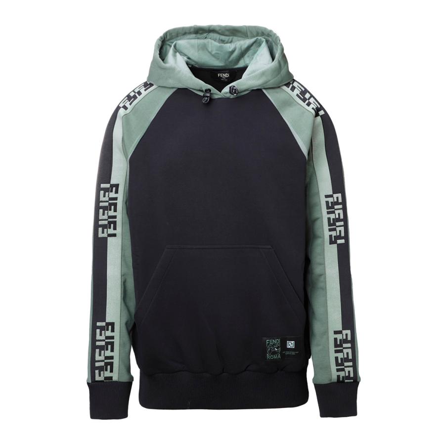 FENDI（フェンディ） フーデッドパーカ ブラック メンズ faf588-a529