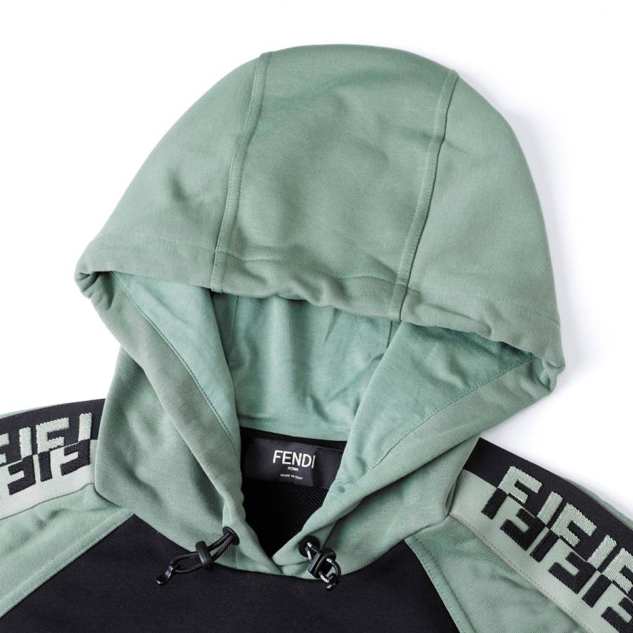 FENDI（フェンディ） フーデッドパーカ ブラック メンズ faf588-a529
