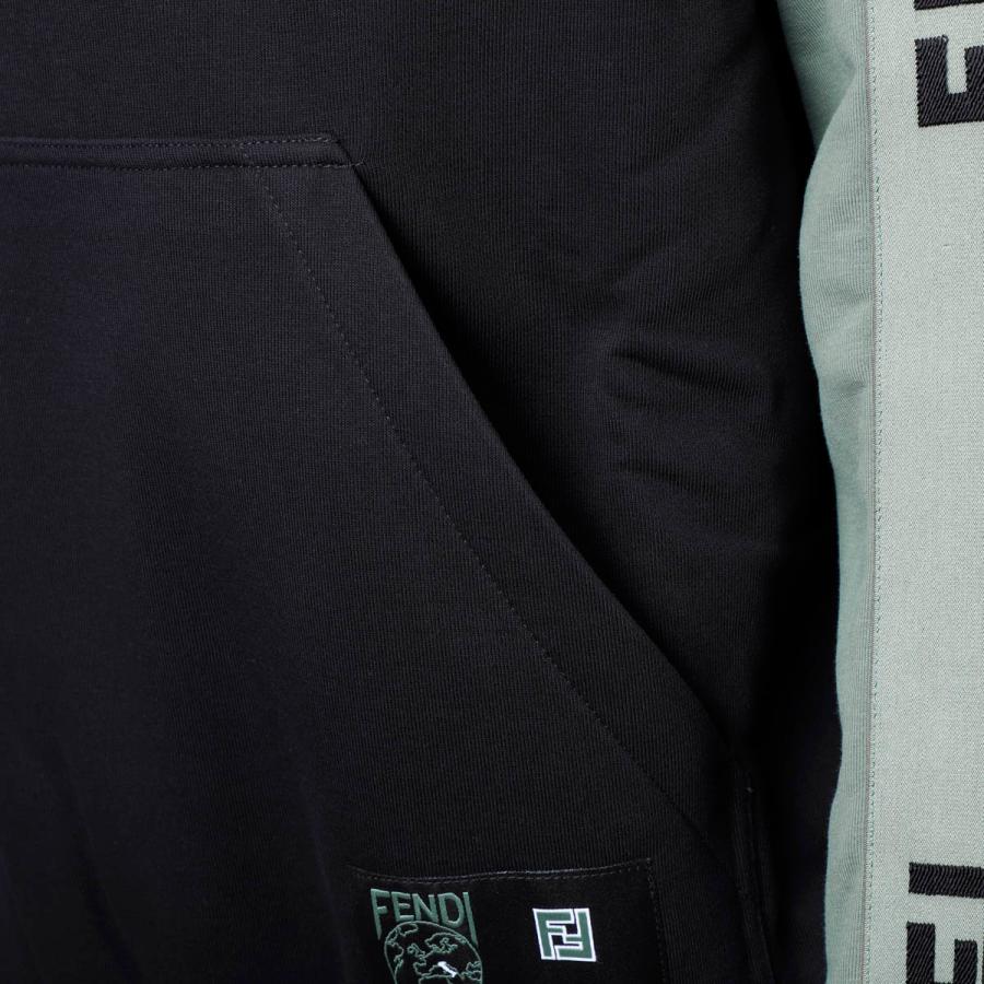 FENDI（フェンディ） フーデッドパーカ ブラック メンズ faf588-a529