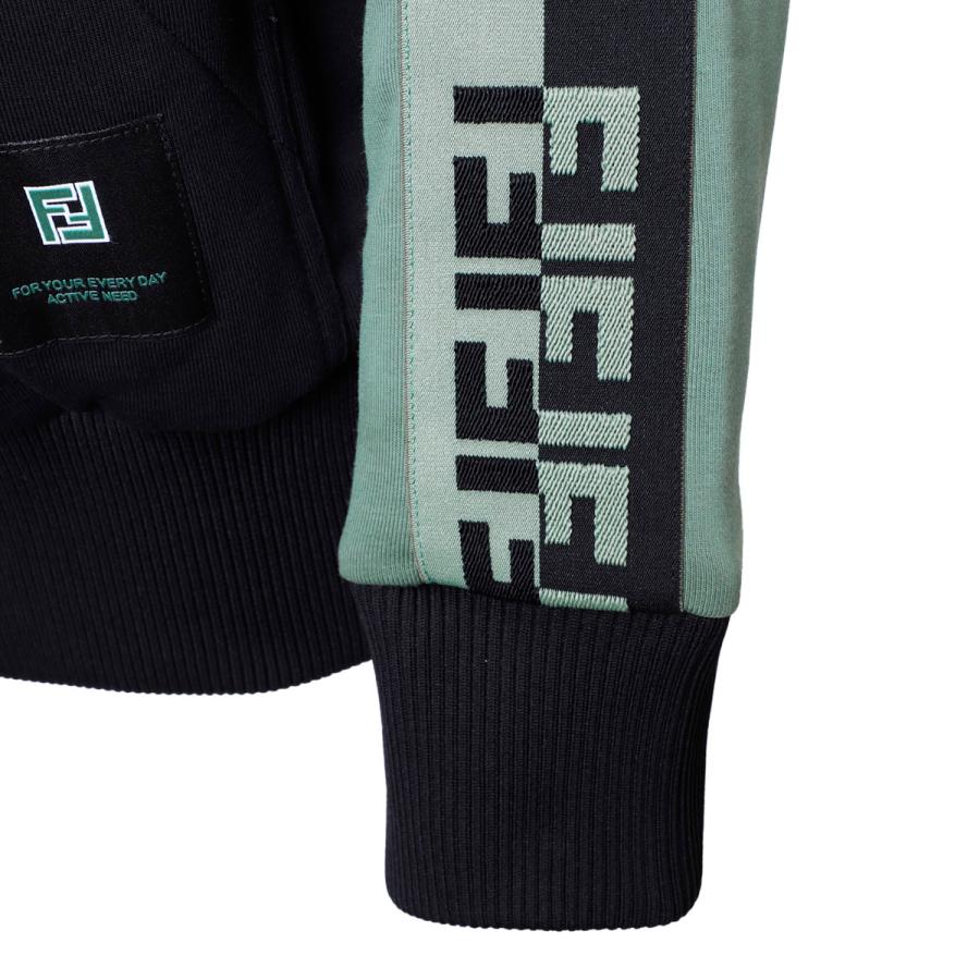 FENDI（フェンディ） フーデッドパーカ ブラック メンズ faf588-a529