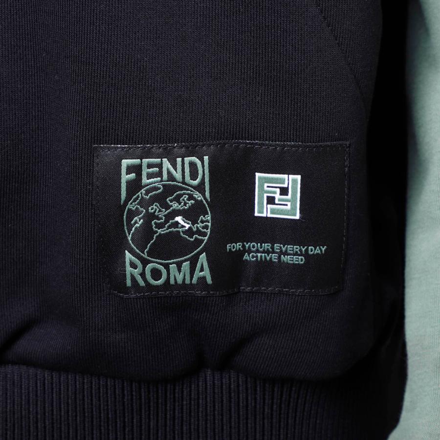 FENDI（フェンディ） フーデッドパーカ ブラック メンズ faf588-a529