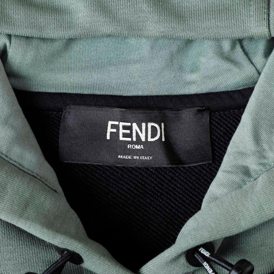 FENDI（フェンディ） フーデッドパーカ ブラック メンズ faf588-a529