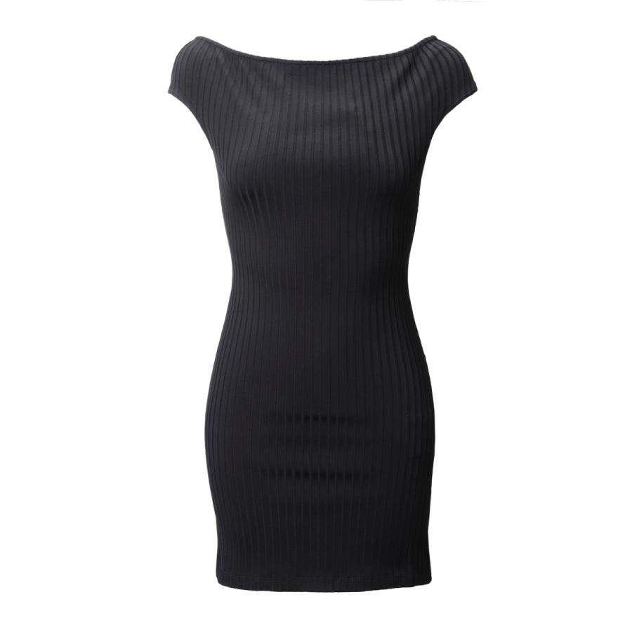 AMI Alexandre Mattiussi アミ AMI ミニワンピース ベアショルダー