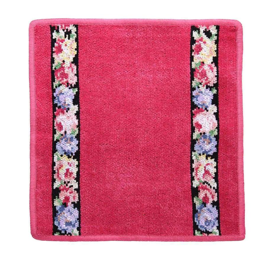 FEILER マット　新品未使用　タグ付き　50×100㎝　フェイラー　花柄刺繍 feiler（フェイラー） ハンカチ 25cm×25cm ミニタオル レディース aida