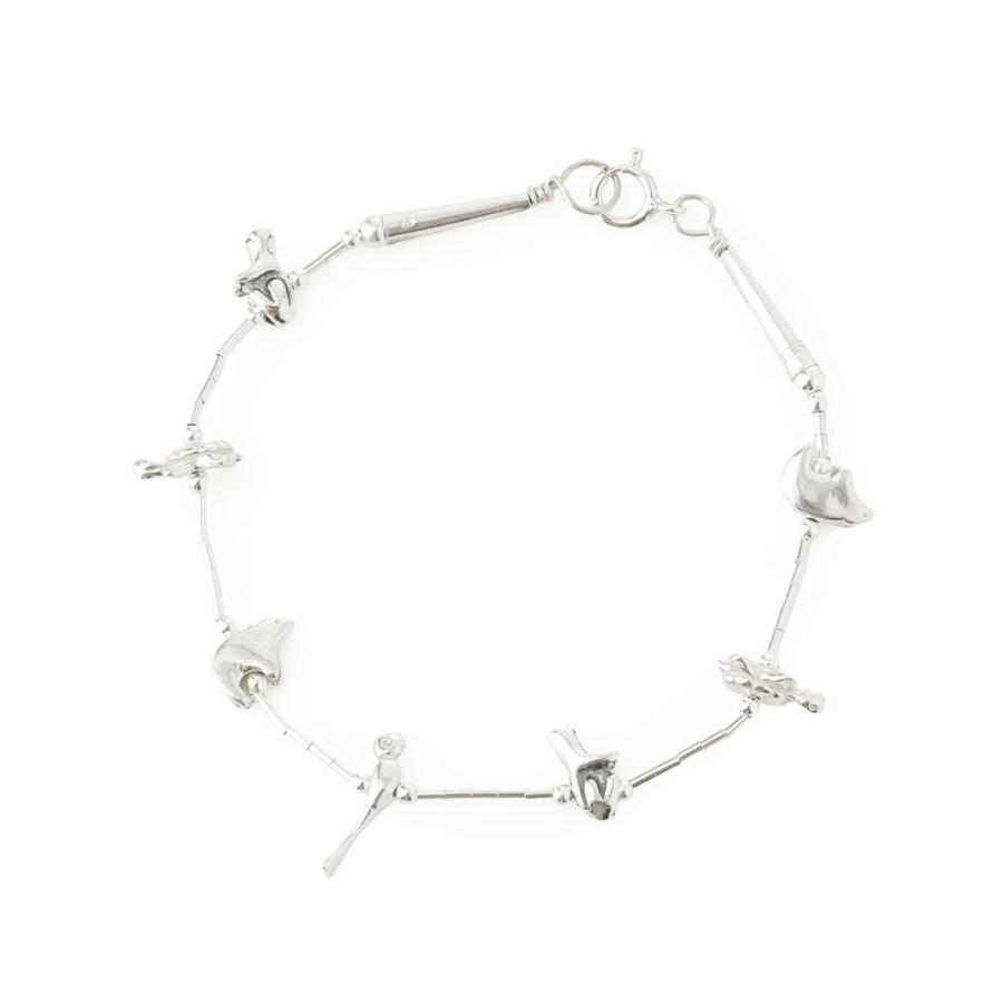 ハルポ(アルポ) HARPO ブレスレット Fetish bangle フェティッシュ アニマル ビーズ アクセサリー シルバー シルバー レディース fetish-bangleの画像