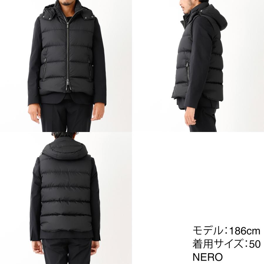 ムーレー ／MOORER／FIRE-WK／ブラック／48 楽天市場】ムーレー MOORER メンズ ダウンベスト FIRE WK