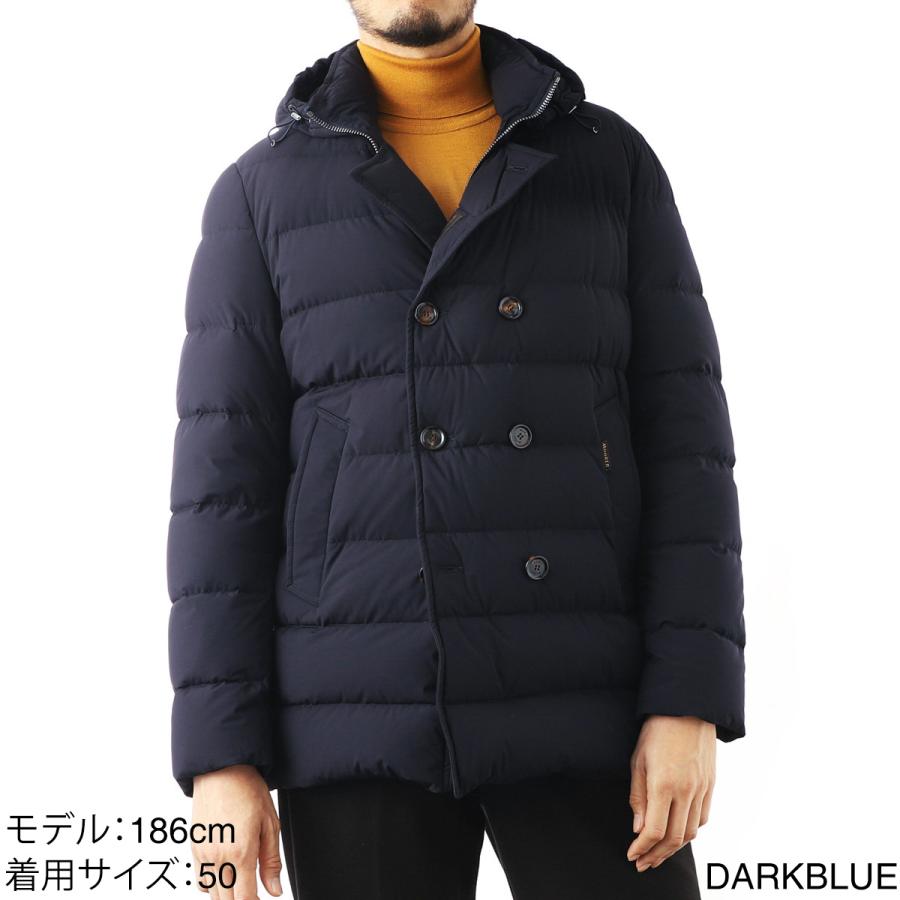 Moorer ムーレー　コート　46 MOORER ムーレー ダウン ピーコート FLORIO-KN1 大きいサイズ