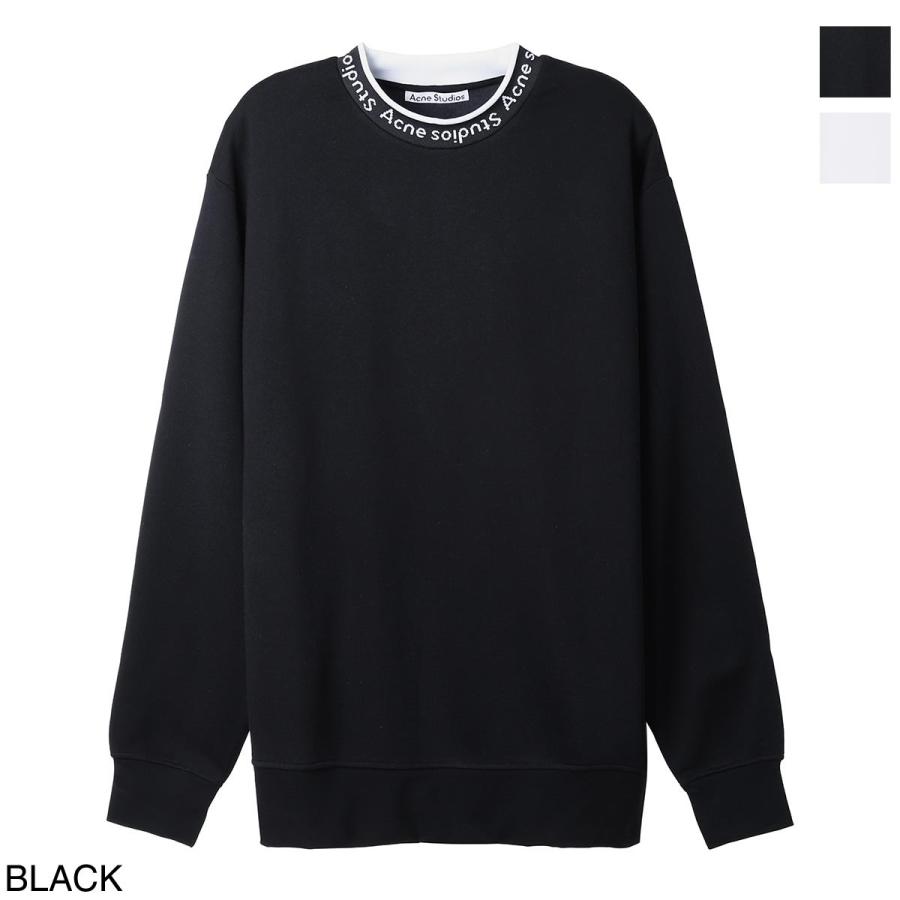 Acne Studios 黒 クルーネックスウェット　xs Acne Studios - Stamp logo sweatshirt - Black
