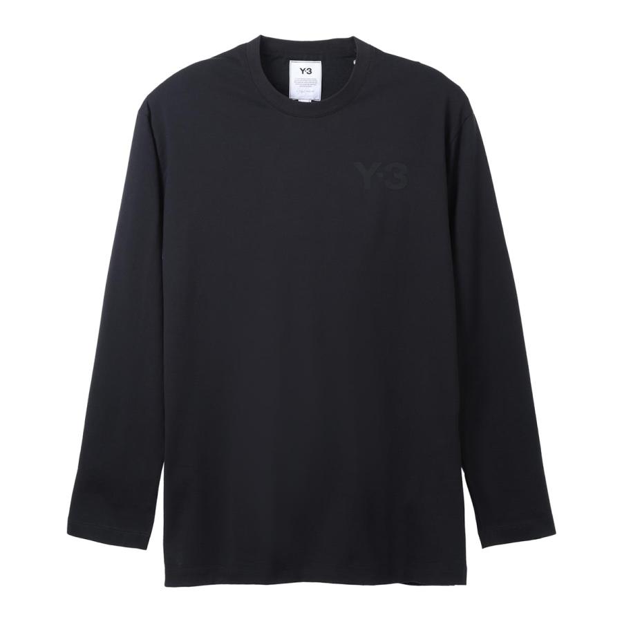 Y-3 / 長袖Tシャツ/XS/コットン/BLK/FN3361 Y-3 ワイスリー クルーネック 長袖Tシャツ M CLASSIC CHEST LOGO LS