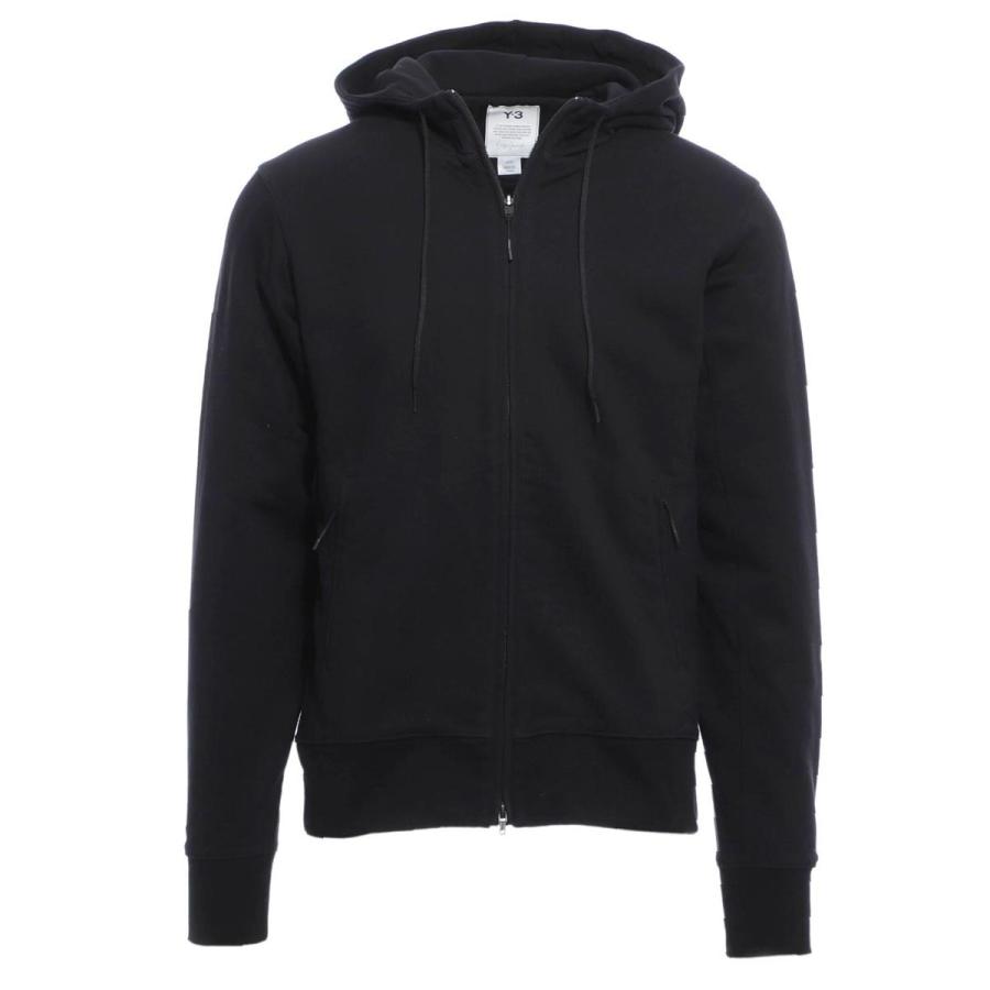 Y-3 / パーカー/S/コットン/BLK/FN3363 ワイスリー Y-3 ジップアップ パーカ CLASSIC BACK LOGO FULL-ZIP