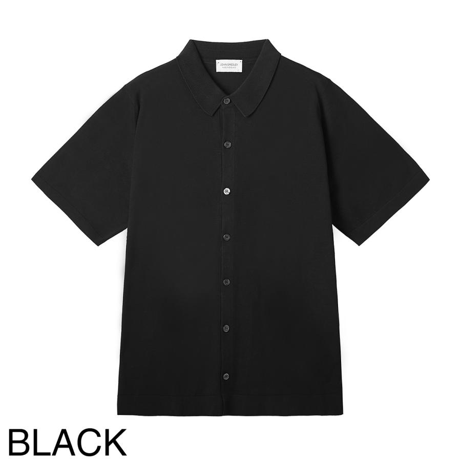 JOHN SMEDLEY（ジョンスメドレー） 半袖ニットシャツ FOLKE フォルケ
