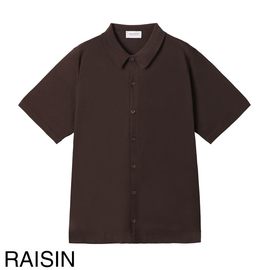 JOHN SMEDLEY（ジョンスメドレー） 半袖ニットシャツ FOLKE フォルケ