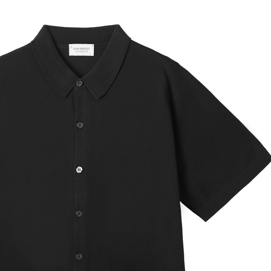 ジョンスメドレー JOHN SMEDLEY 半袖ニットシャツ FOLKE フォルケ シーアイランドコットン 30ゲージ EASY FIT メンズの画像
