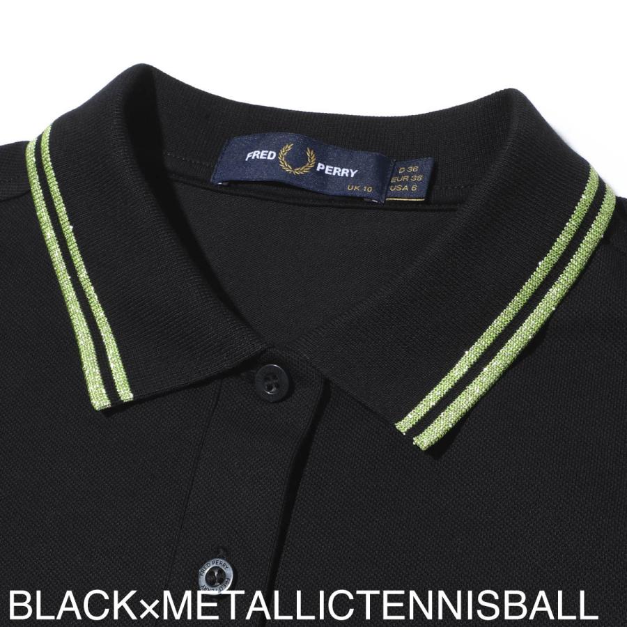フレッドペリー FRED PERRY ポロシャツワンピース TWIN TIPPED FRED PERRY DRESS レディース d3600-350の画像
