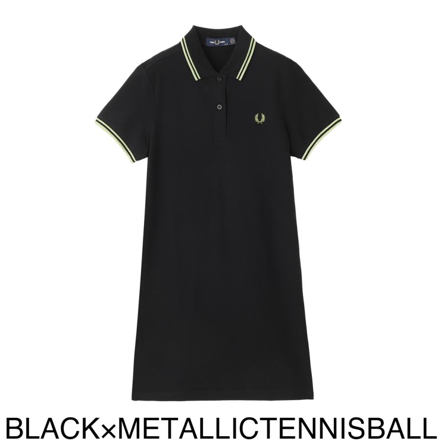 フレッドペリー FRED PERRY ポロシャツワンピース TWIN TIPPED FRED PERRY DRESS レディース d3600-350の画像