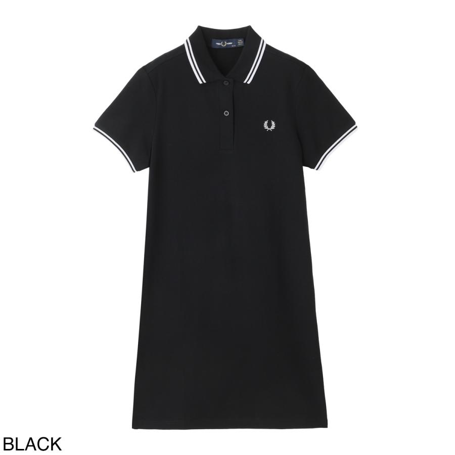 フレッドペリー FRED PERRY ポロシャツワンピース TWIN TIPPED FRED PERRY DRESS レディース d3600-350の画像