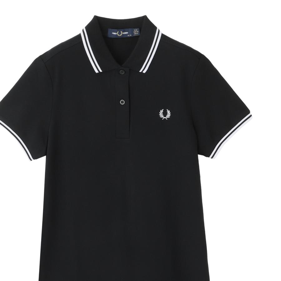 フレッドペリー FRED PERRY ポロシャツワンピース TWIN TIPPED FRED PERRY DRESS レディース d3600-350の画像