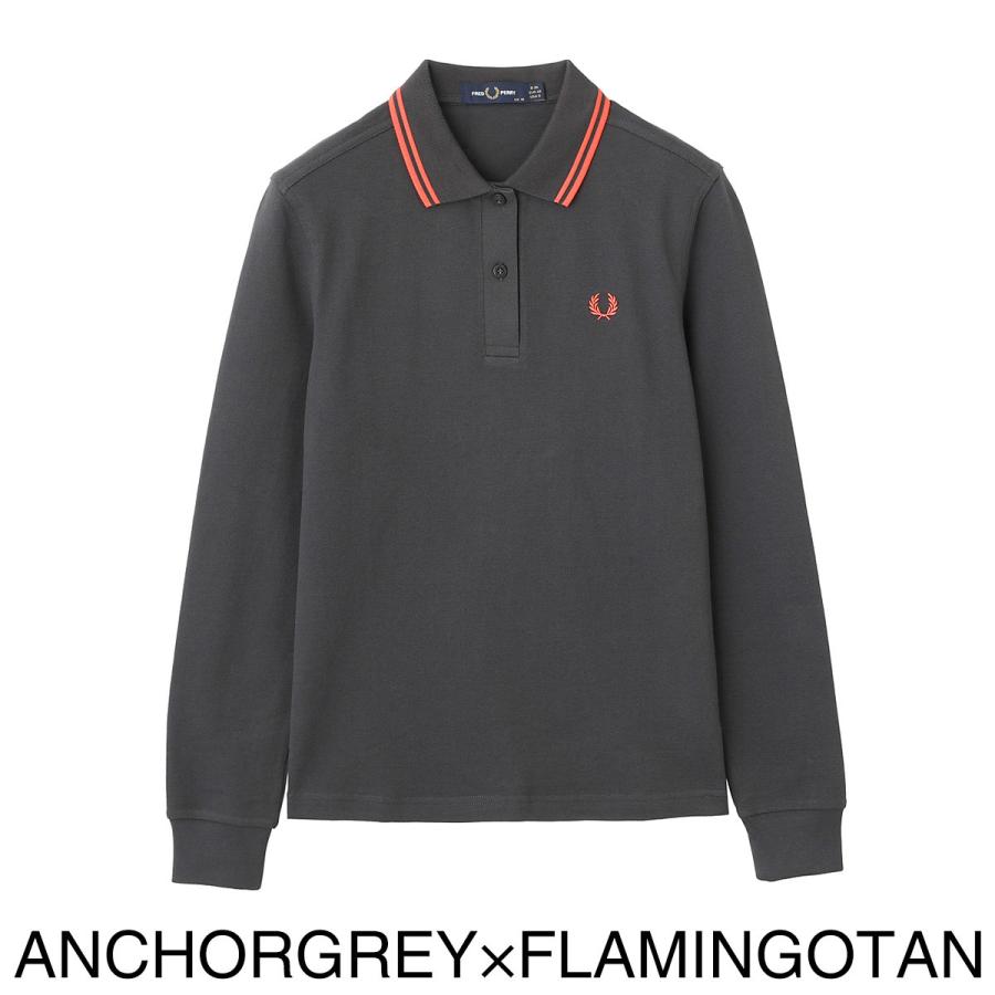 FRED PERRY（フレッドペリー） 長袖ポロシャツ TWIN TIPPED LS FP