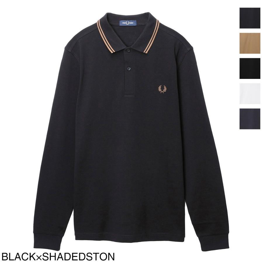 FRED PERRY（フレッドペリー） 長袖ポロシャツ LS TWIN TIPPED M3636
