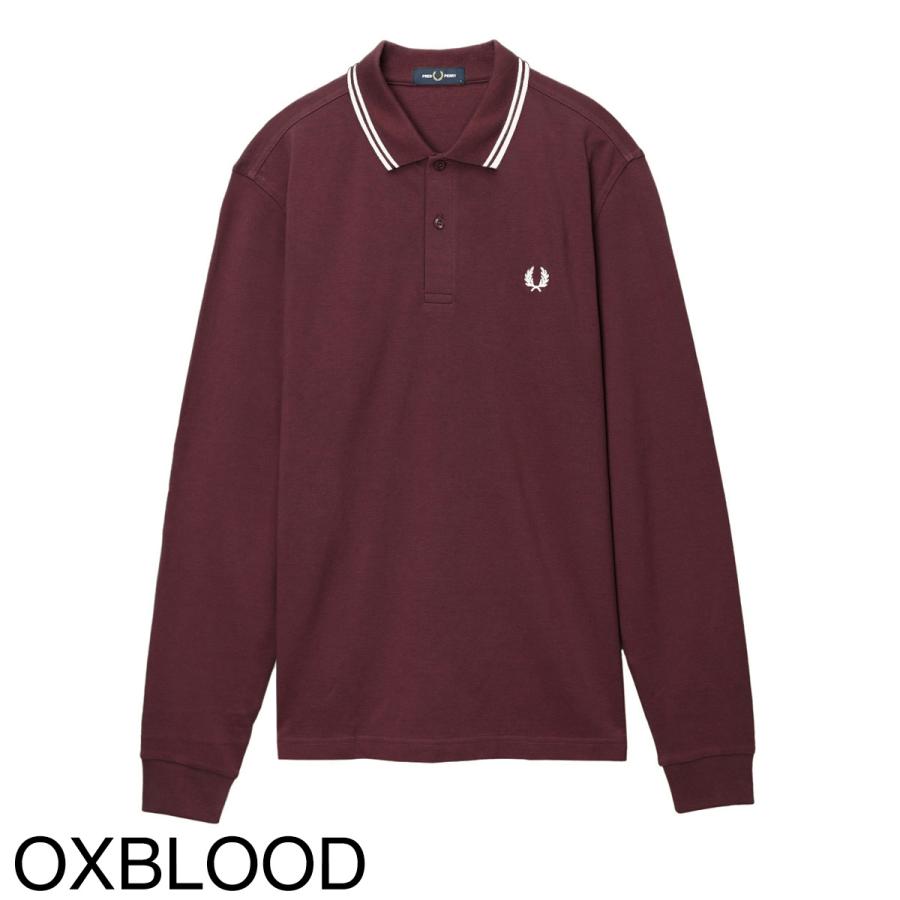 フレッドペリー M3636 長袖 ポロシャツ FRED PERRY（フレッドペリー） 長袖ポロシャツ LS TWIN TIPPED M3636