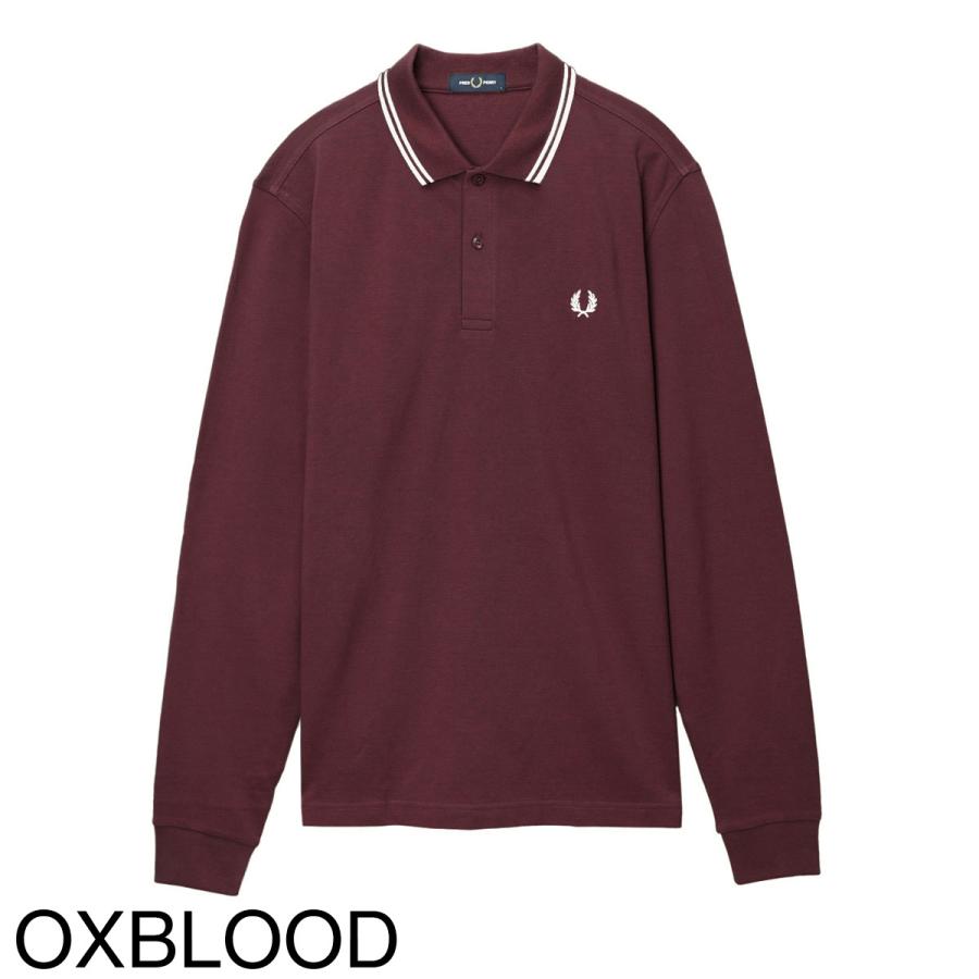 FRED PERRY（フレッドペリー） 長袖ポロシャツ LS TWIN TIPPED M3636