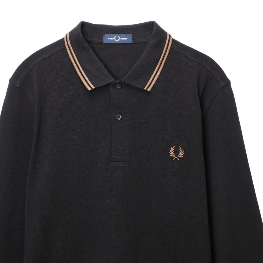 フレッドペリー 長袖ポロシャツ LS TWIN TIPPED M3636 FRED PERRY（フレッドペリー） 長袖 ポロシャツ M3636 国内正規品