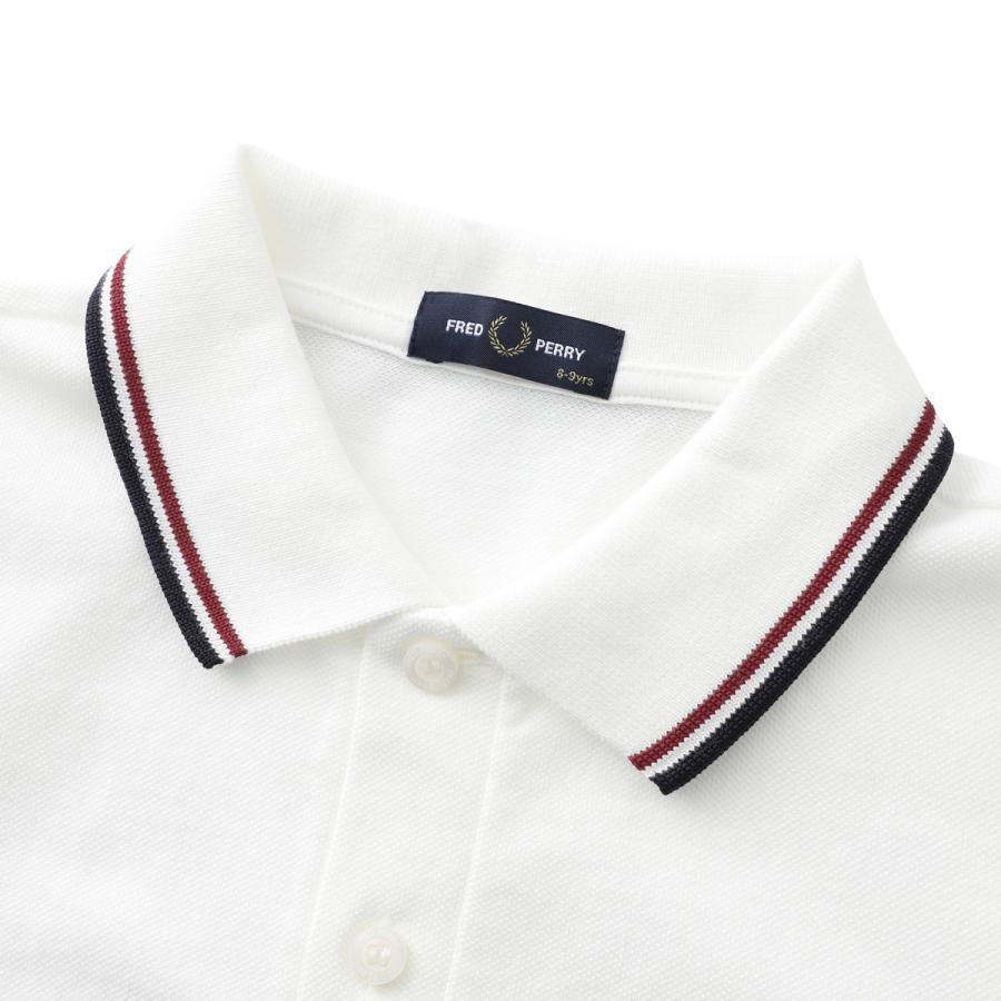フレッドペリー FRED PERRY ポロシャツ KIDS TWIN TIPPED FRED PERRY SHIRT sy3660-t60『ネコポス対応(1点まで)』の画像